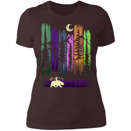 T-Shirts Dark Chocolate / S Bear Leaves Women's Premium T-Shirt