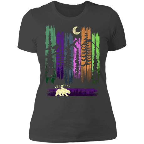 T-Shirts Heavy Metal / S Bear Leaves Women's Premium T-Shirt