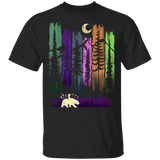 T-Shirts Black / YXS Bear Leaves Youth T-Shirt