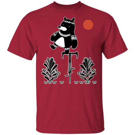 T-Shirts Cardinal / S Bear On A Bike T-Shirt