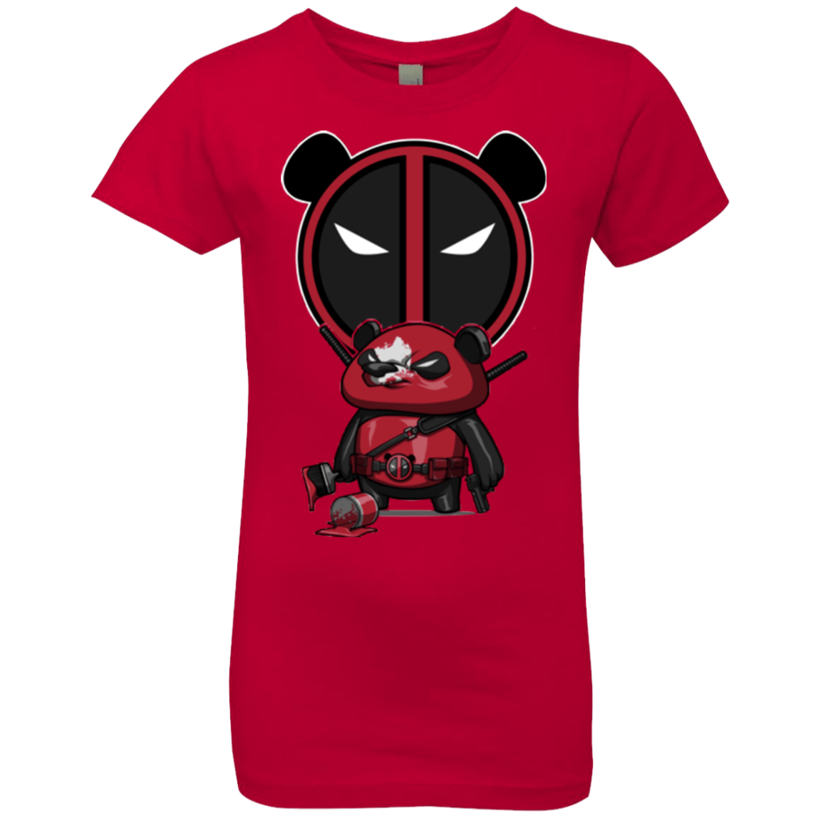 T-Shirts Red / YXS Bear Pool Girls Premium T-Shirt