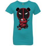 T-Shirts Tahiti Blue / YXS Bear Pool Girls Premium T-Shirt