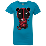 T-Shirts Turquoise / YXS Bear Pool Girls Premium T-Shirt