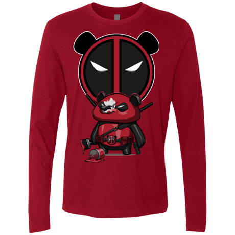 T-Shirts Cardinal / Small Bear Pool Men's Premium Long Sleeve