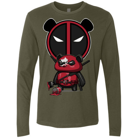 T-Shirts Military Green / Small Bear Pool Men's Premium Long Sleeve