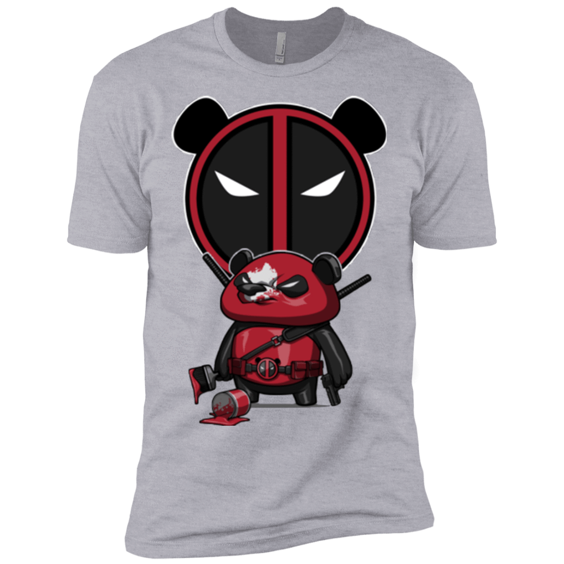 T-Shirts Heather Grey / X-Small Bear Pool Men's Premium T-Shirt