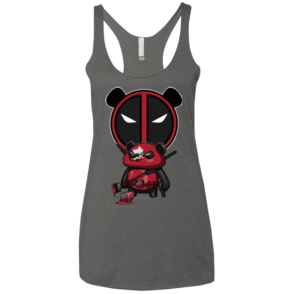 T-Shirts Premium Heather / X-Small Bear Pool Women's Triblend Racerback Tank