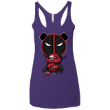 T-Shirts Purple / X-Small Bear Pool Women's Triblend Racerback Tank