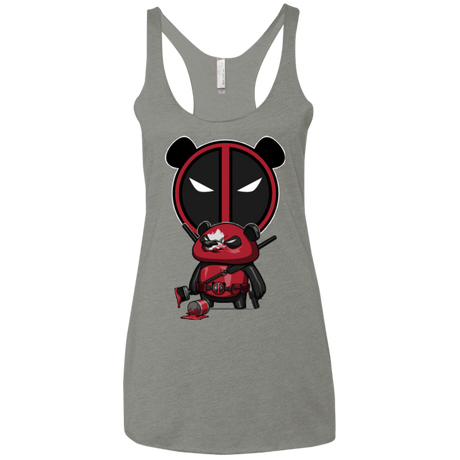 T-Shirts Venetian Grey / X-Small Bear Pool Women's Triblend Racerback Tank