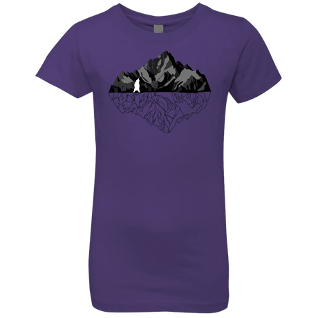 T-Shirts Purple Rush / YXS Bear Reflection Girls Premium T-Shirt
