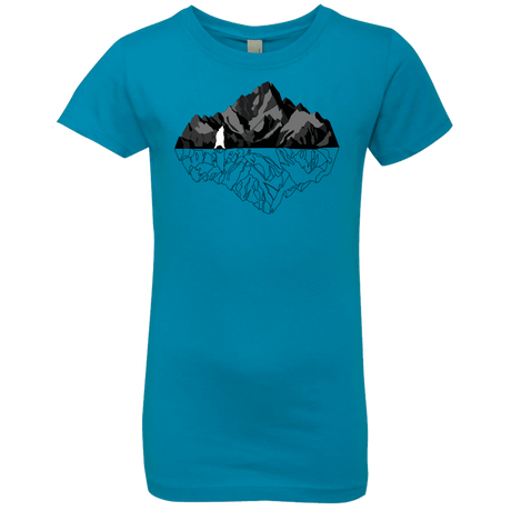 T-Shirts Turquoise / YXS Bear Reflection Girls Premium T-Shirt