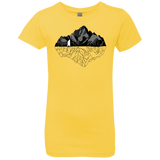 T-Shirts Vibrant Yellow / YXS Bear Reflection Girls Premium T-Shirt