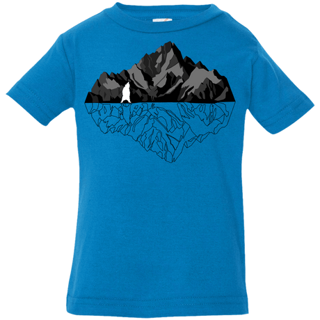T-Shirts Cobalt / 6 Months Bear Reflection Infant Premium T-Shirt
