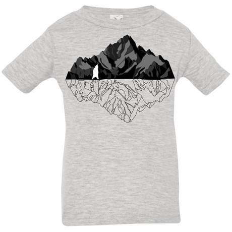 T-Shirts Heather Grey / 6 Months Bear Reflection Infant Premium T-Shirt