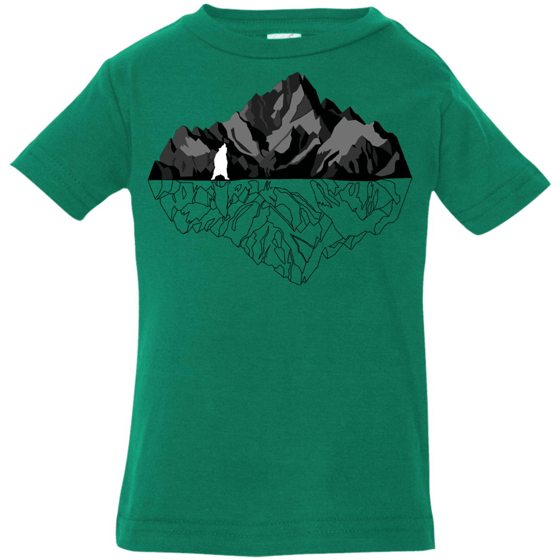 T-Shirts Kelly / 6 Months Bear Reflection Infant Premium T-Shirt