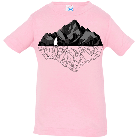 T-Shirts Pink / 6 Months Bear Reflection Infant Premium T-Shirt