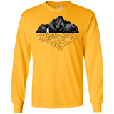 T-Shirts Gold / S Bear Reflection Men's Long Sleeve T-Shirt