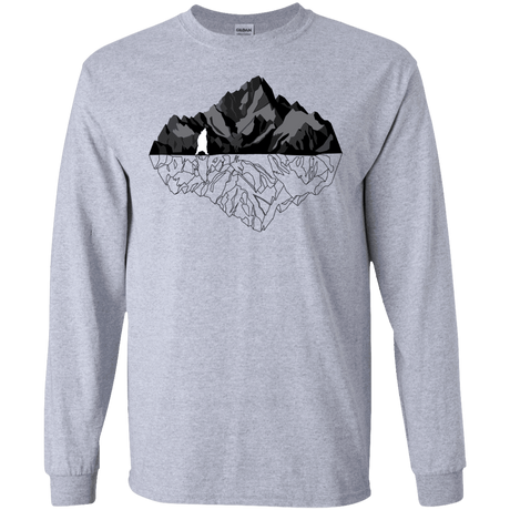 T-Shirts Sport Grey / S Bear Reflection Men's Long Sleeve T-Shirt