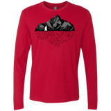 T-Shirts Red / S Bear Reflection Men's Premium Long Sleeve