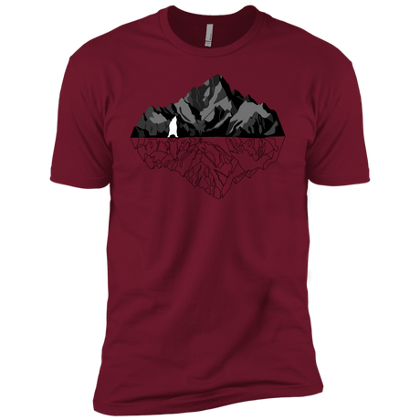 T-Shirts Cardinal / X-Small Bear Reflection Men's Premium T-Shirt
