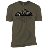 T-Shirts Military Green / X-Small Bear Reflection Men's Premium T-Shirt