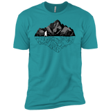 T-Shirts Tahiti Blue / X-Small Bear Reflection Men's Premium T-Shirt