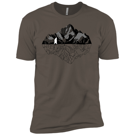 T-Shirts Warm Grey / X-Small Bear Reflection Men's Premium T-Shirt