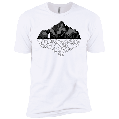 T-Shirts White / X-Small Bear Reflection Men's Premium T-Shirt