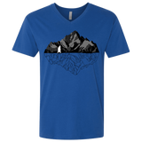T-Shirts Royal / X-Small Bear Reflection Men's Premium V-Neck