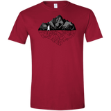 T-Shirts Cardinal Red / S Bear Reflection Men's Semi-Fitted Softstyle