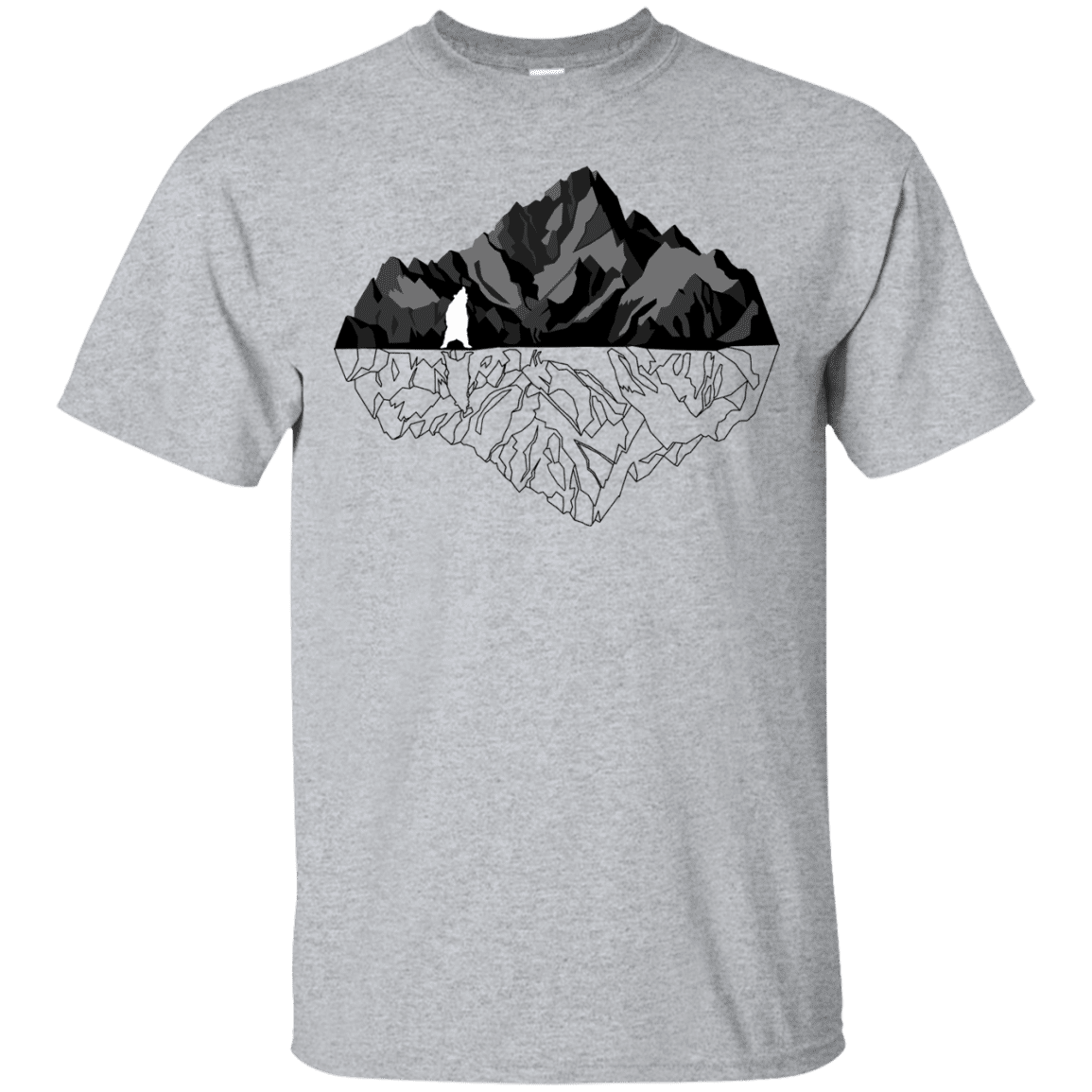 T-Shirts Sport Grey / S Bear Reflection T-Shirt