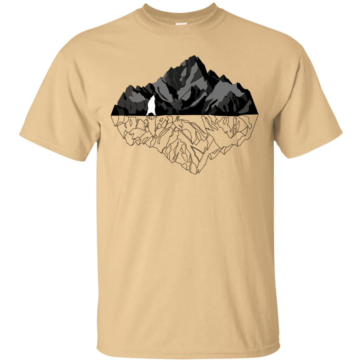 T-Shirts Vegas Gold / S Bear Reflection T-Shirt