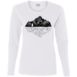 T-Shirts White / S Bear Reflection Women's Long Sleeve T-Shirt