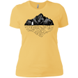 T-Shirts Banana Cream/ / X-Small Bear Reflection Women's Premium T-Shirt