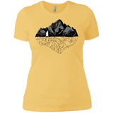 T-Shirts Banana Cream/ / X-Small Bear Reflection Women's Premium T-Shirt