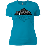 T-Shirts Turquoise / X-Small Bear Reflection Women's Premium T-Shirt