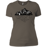 T-Shirts Warm Grey / X-Small Bear Reflection Women's Premium T-Shirt