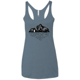 T-Shirts Indigo / X-Small Bear Reflection Women's Triblend Racerback Tank