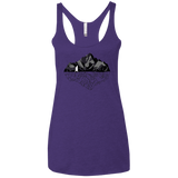 T-Shirts Purple Rush / X-Small Bear Reflection Women's Triblend Racerback Tank