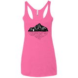 T-Shirts Vintage Pink / X-Small Bear Reflection Women's Triblend Racerback Tank
