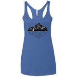 T-Shirts Vintage Royal / X-Small Bear Reflection Women's Triblend Racerback Tank