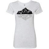 T-Shirts Heather White / S Bear Reflection Women's Triblend T-Shirt
