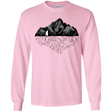 T-Shirts Light Pink / YS Bear Reflection Youth Long Sleeve T-Shirt