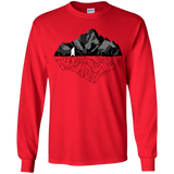 T-Shirts Red / YS Bear Reflection Youth Long Sleeve T-Shirt