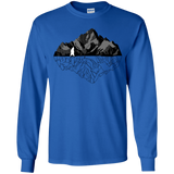 T-Shirts Royal / YS Bear Reflection Youth Long Sleeve T-Shirt