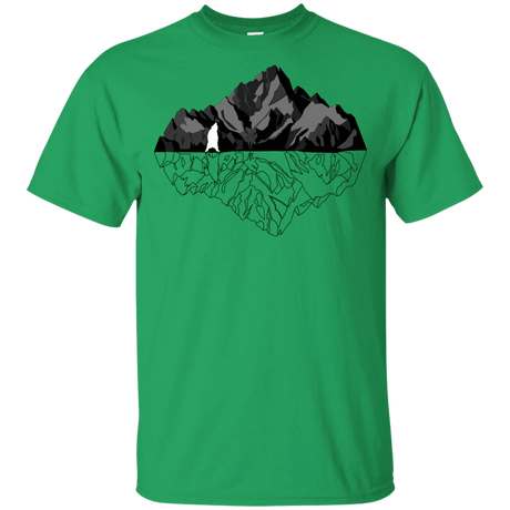 T-Shirts Irish Green / YXS Bear Reflection Youth T-Shirt