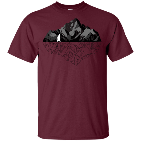 T-Shirts Maroon / YXS Bear Reflection Youth T-Shirt