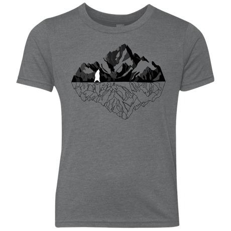 T-Shirts Premium Heather / YXS Bear Reflection Youth Triblend T-Shirt