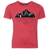 T-Shirts Vintage Red / YXS Bear Reflection Youth Triblend T-Shirt