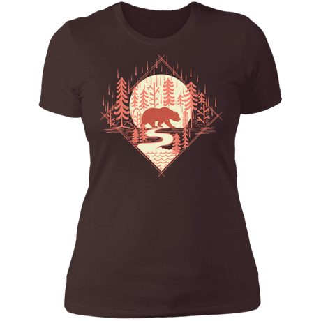 T-Shirts Dark Chocolate / S Bear River Women's Premium T-Shirt